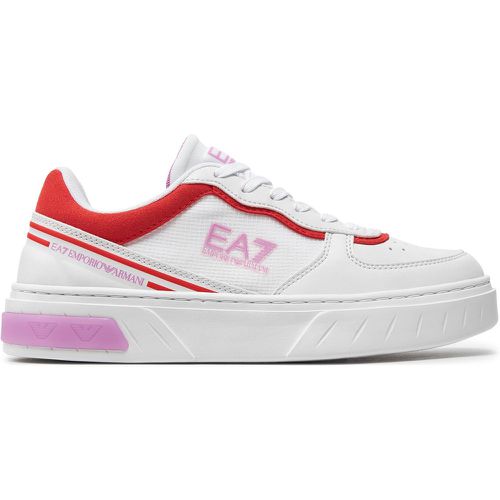 Sneakers X8X173 XK374 T580 Wht+Cycl+Cher.Tomato - EA7 Emporio Armani - Modalova