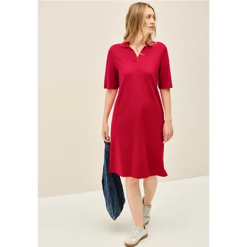 Piquée Polo-Kleid - cecil - Modalova