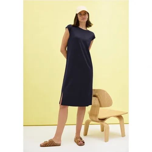 Jersey-Kleid in Unifarbe - cecil - Modalova