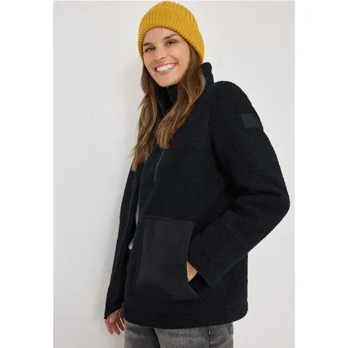 Kuschelige Jacke mit Details - cecil - Modalova