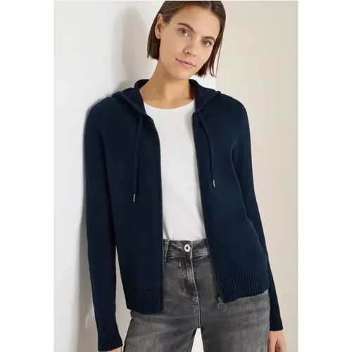 Cosy Cardigan mit Hoodie - cecil - Modalova