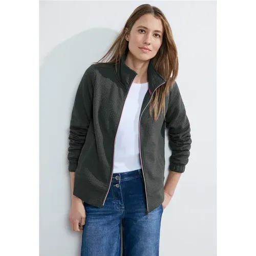 Struktur Sweatjacke - cecil - Modalova