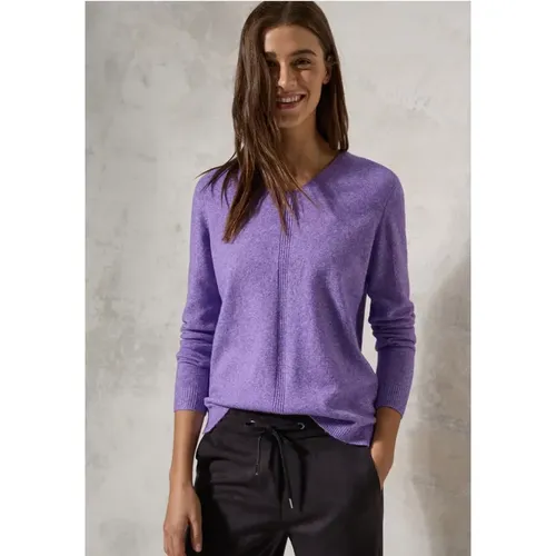 Kuscheliger V-Neck Pullover - cecil - Modalova