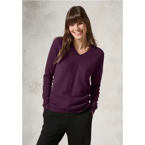 Kuscheliger V-Neck Pullover - cecil - Modalova