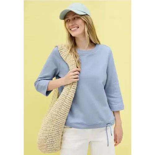 Rundhals Sweatshirt - cecil - Modalova
