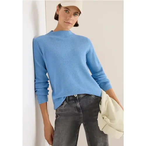 Strukturmix Pullover - cecil - Modalova