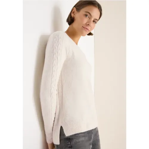 Pullover mit Strickdetail - cecil - Modalova