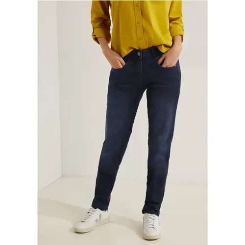 Blaue Loose Fit Jeans - cecil - Modalova