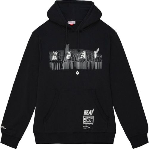 Sweatshirt mit Kapuze Miami Heat Nicky Jam Cityscape - Mitchell & Ness - Modalova