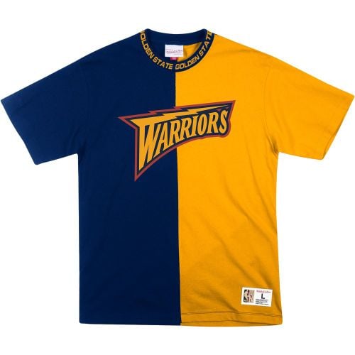 T-shirt Golden State Warriors nba split color - Mitchell & Ness - Modalova