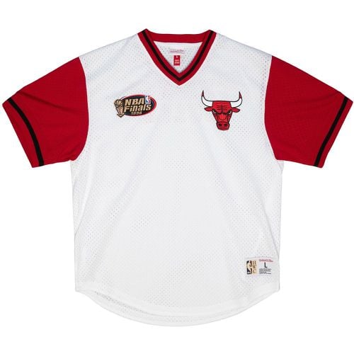 Trikot mit V-Ausschnitt aus Maschenware Chicago Bulls Fashion - Mitchell & Ness - Modalova