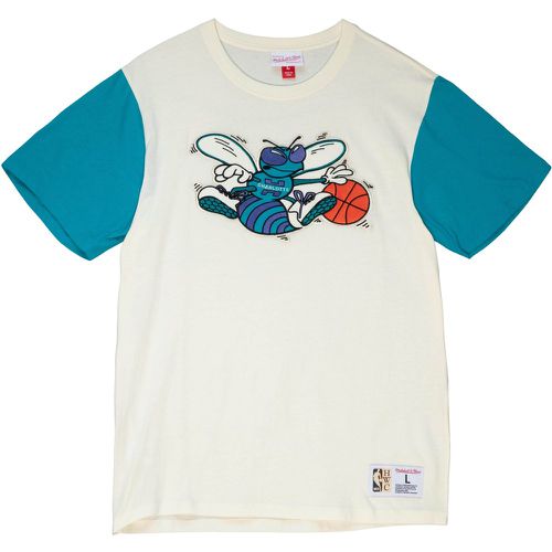 T-Shirt Charlotte Hornets NBA Color Blocked - Mitchell & Ness - Modalova