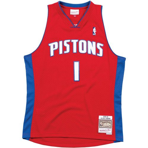 Swingman-Trikot Detroit Pistons Allen Iverson - Mitchell & Ness - Modalova