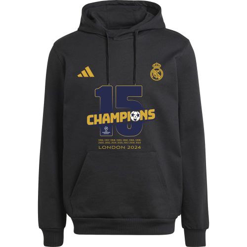 Felpa con cappuccio Real Madrid UCL Winner 2024/25 - Adidas - Modalova