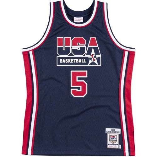 Maglia della squadra autentica USA nba David Robinson - Mitchell & Ness - Modalova