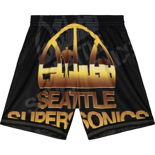 Pantaloncini Seattle Supersonics NBA Big Face 4.0 Fashion - Mitchell & Ness - Modalova