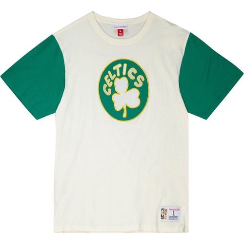 Maglietta Boston Celtics NBA Color Blocked - Mitchell & Ness - Modalova