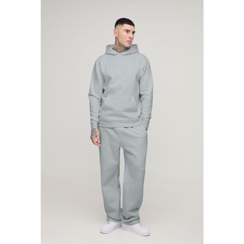 Felpa Tall Basic oversize da 330 g/mq con cappuccio - boohoo - Modalova
