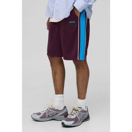 Pantaloncini medi rilassati in tricot - boohoo - Modalova