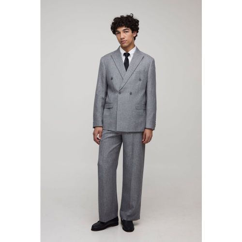 Blazer de costume oversize croisé - S - Boohooman - Modalova