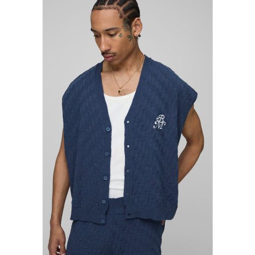 Chaleco Regular De Punto Con Bordado Bm - boohoo - Modalova