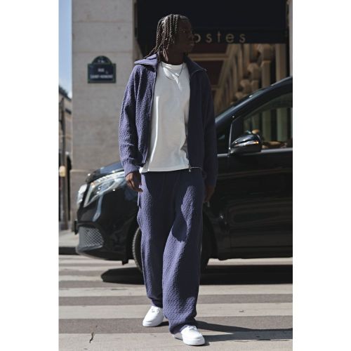 Jogging large à broderie homme - S - Boohooman - Modalova