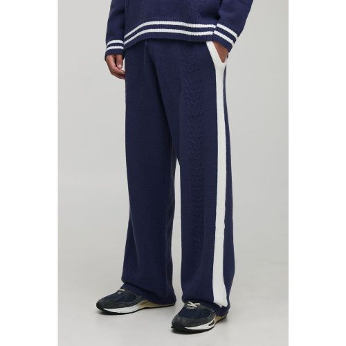 Jogging large en maille homme - S - Boohooman - Modalova