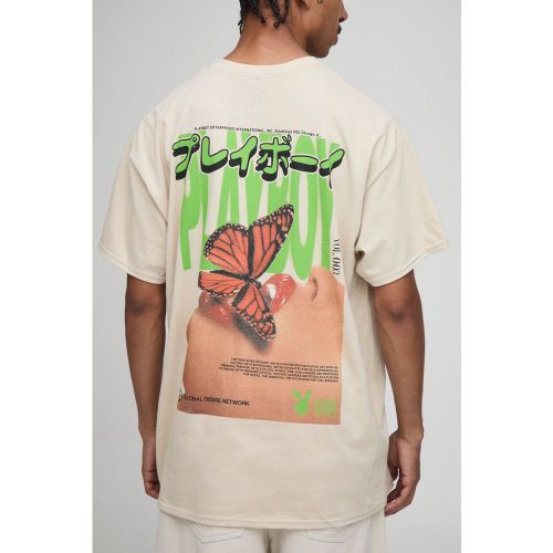 T-shirt oversize imprimé sable - S - Boohooman - Modalova
