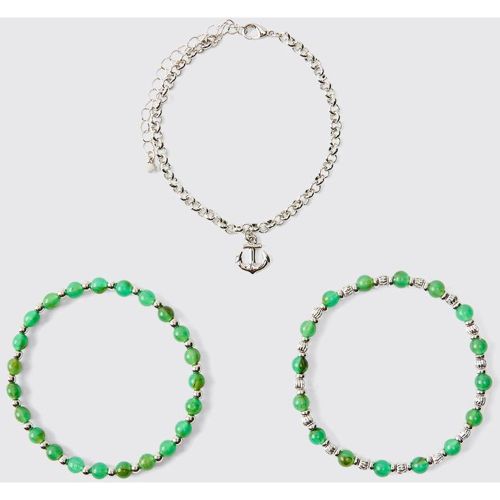 Multi Charm Anchor Bracelet - Some well-picked accessories can make all the difference when you are trying to boss out some serious style, so don't ov - CMM18704-163-35 - Modalova