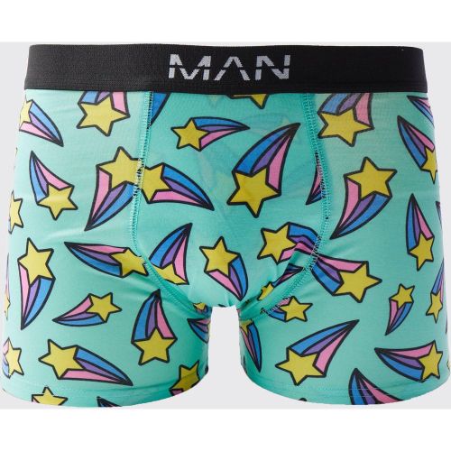 Boxer à imprimé étoile - XL - Boohooman - Modalova
