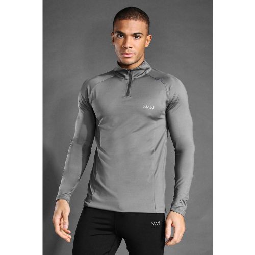 Top ajusté à col cheminée - MAN Active homme - XL - Boohooman - Modalova