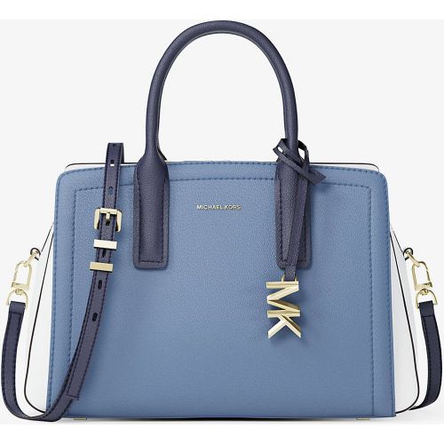 MK Petit sac Laila en cuir grainé à couleurs contrastées - Michael Kors - MICHAEL Michael Kors - Modalova