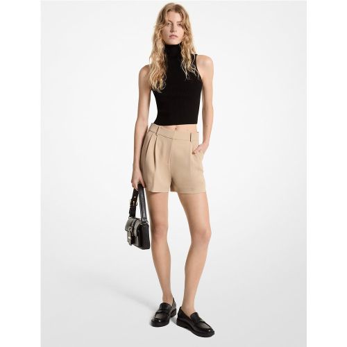 MK Short plissé en crêpe - Michael Kors - MICHAEL Michael Kors - Modalova
