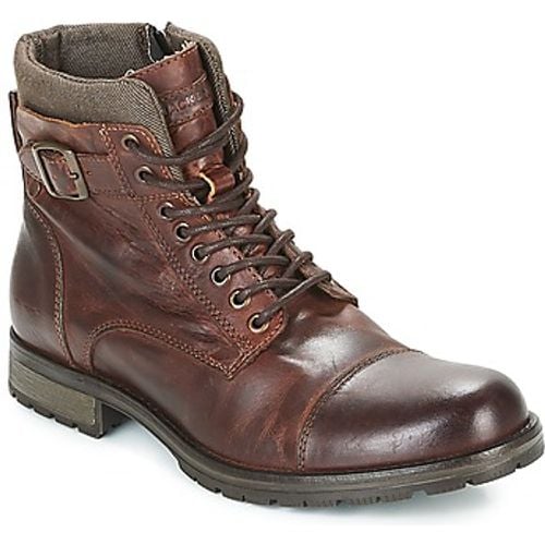 Jack & Jones ALBANY LEATHER men's Mid Boots in - jack & jones - Modalova