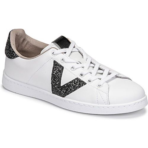 TENIS PIEL GLITTER women's Shoes (Trainers) in - Victoria - Modalova