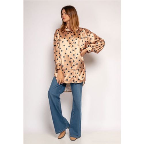 JS21602-4_CAMEL women's Shirt in - Fashion brands - Modalova