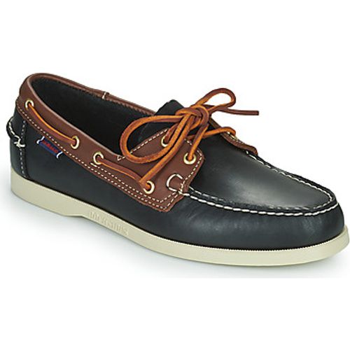 PORTLAND WAXY LEA men's Boat Shoes in - Sebago - Modalova