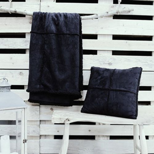 Pack soft cosy WINTER SPIRIT navy 's Plaids in - Today - Modalova