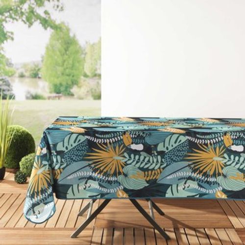 NAPPE RECTANGLE 150 x 240 CM POLYESTER IMPRIME BRAZILIA MENTHE/V 's Tablecloth in - Douceur d intérieur - Modalova