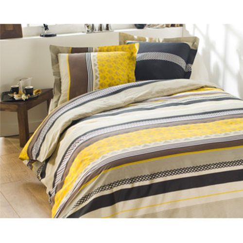 QUEENIE MOUTARDE 260x240 's Bed linen in - Calitex - Modalova