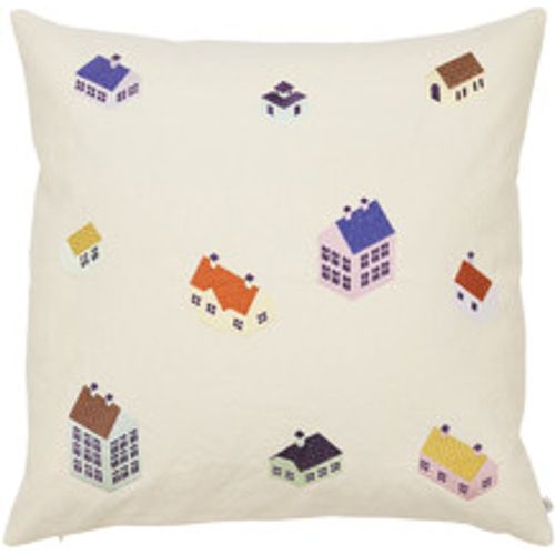 CUSHION COVER 'HOUSE' COTTON 's Christmas decorations in - Broste Copenhagen - Modalova