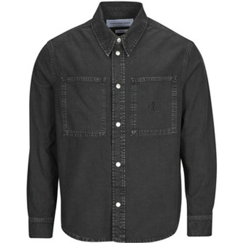 CANVAS RELAXED LINEAR SHIRT men's Jacket in - Calvin Klein Jeans - Modalova