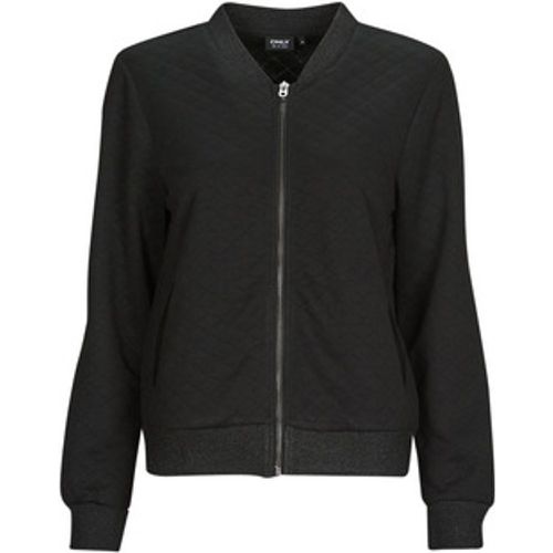 ONLJOYCE L/S SHINE BOMBER CS SWT women's Sweatshirt in - Only - Modalova