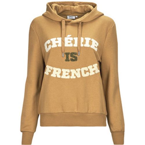 ONLJENNI L/S FENCH HOOD CS SWT women's Sweatshirt in - Only - Modalova