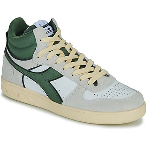 MAGIC BASKET DEMI CUT SUEDE LEATHER men's Shoes (High-top Trainers) in - Diadora - Modalova