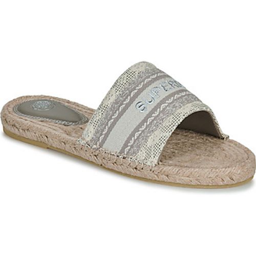 Mules Compensées Style Espadrille En Toile women's Mules / Casual Shoes in - Superdry - Modalova