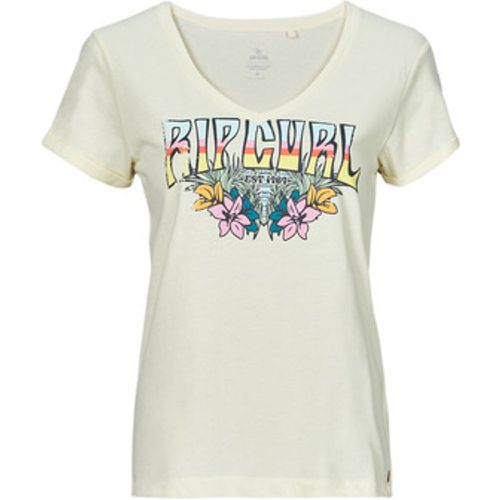 BLOCK PARTY V TEE women's T shirt in - Rip Curl - Modalova