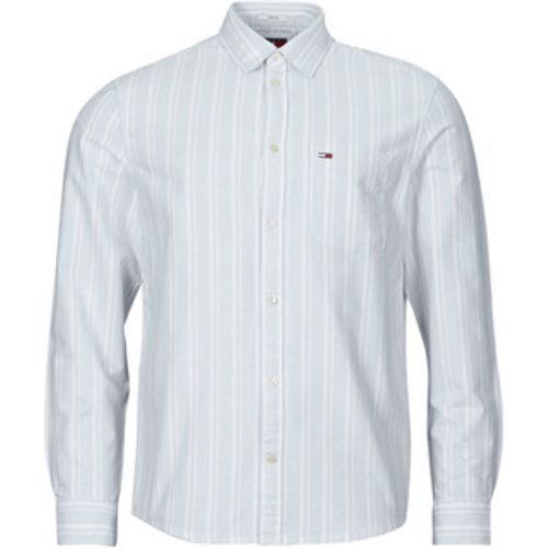 TJM REG OXFORD STRIPESHIRT men's Long sleeved Shirt in - Tommy Jeans - Modalova