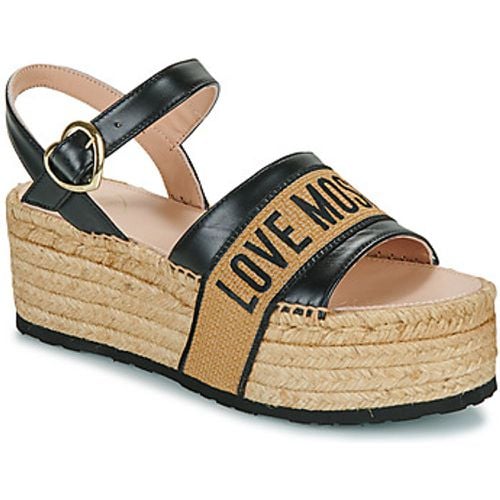 SANDAL JA16296I0I women's Sandals in - Love Moschino - Modalova