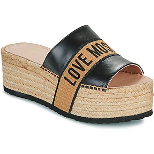 MULE RIBBON women's Mules / Casual Shoes in - Love Moschino - Modalova